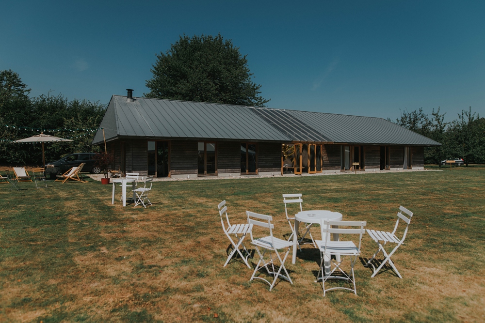 Mariage nature, maison scandinave