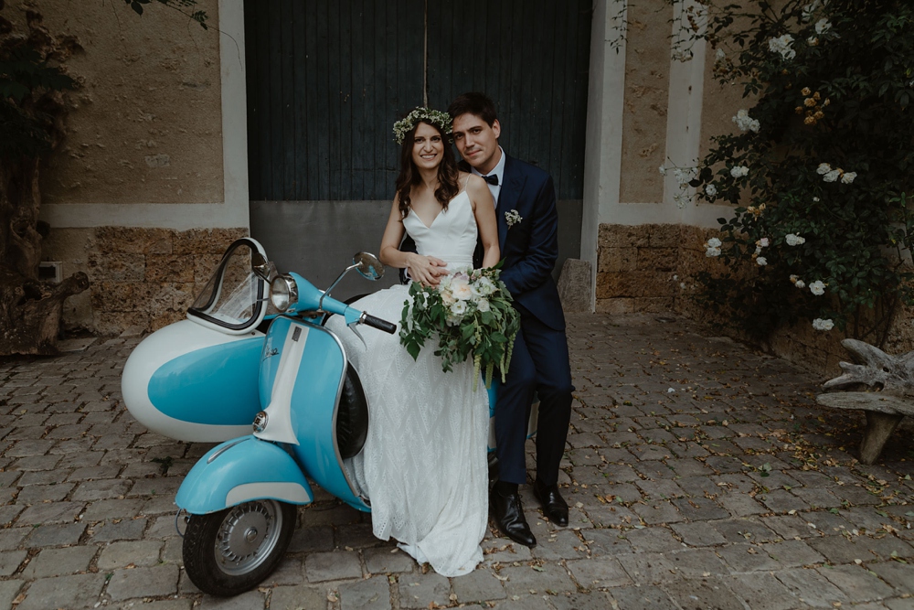 Mariage au Domaine de Quincampoix - Mariage franco-canadien laïque en extérieur avec robe Rue de Seine - Emmanuelle Auzou photographe de mariage