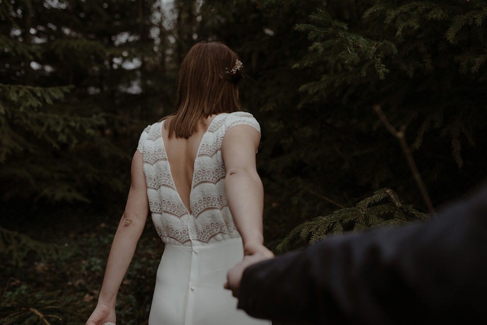 Mariage Caen Domaine de Soignolles et robe Laure de Sagazan