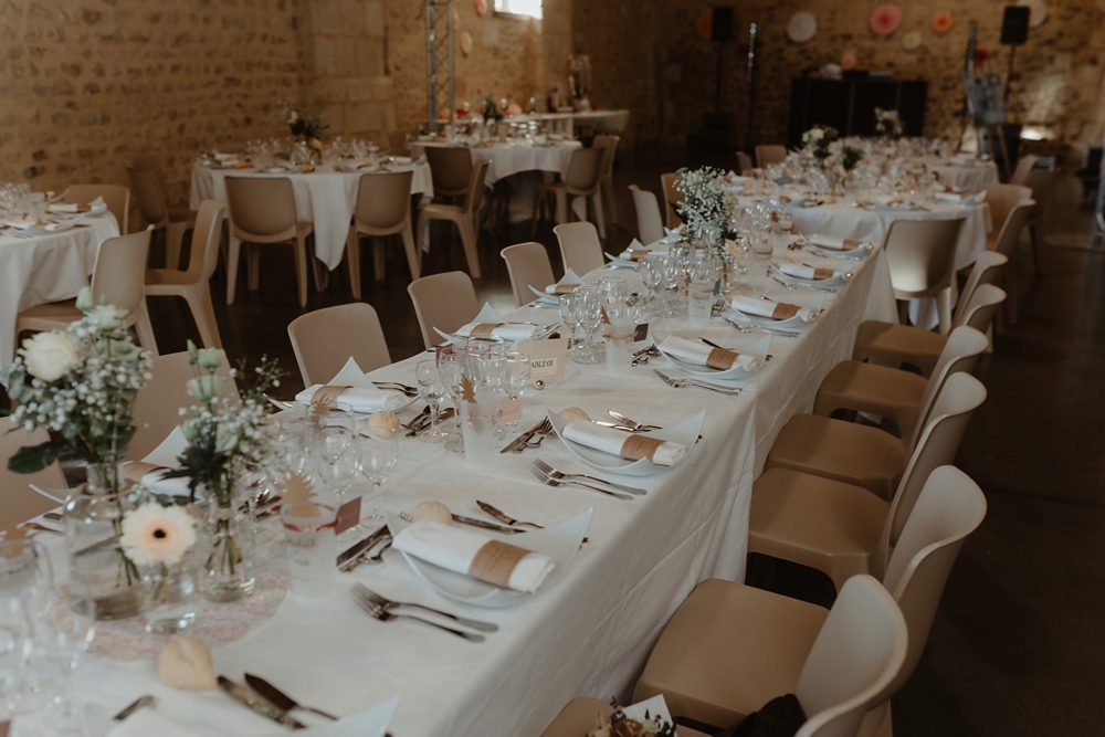Mariage à la Grange Espins en Normandie près de Caen - Robe Laure de Sagazan - Photographe mariage Emmanuelle Auzou