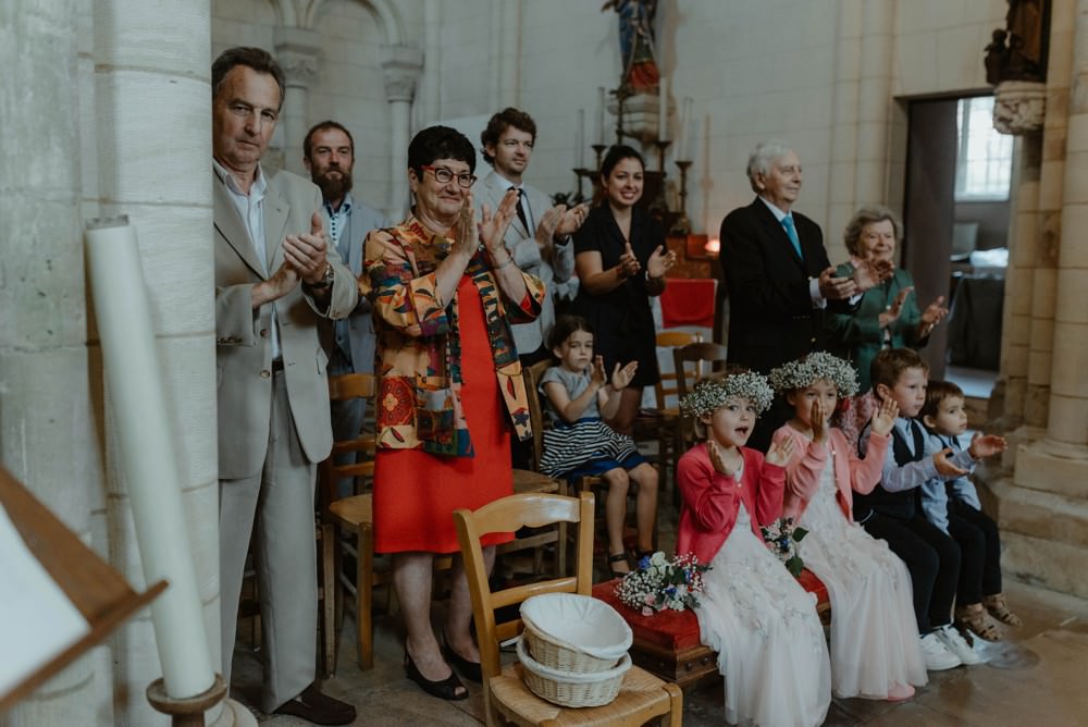 Photographe de mariage à l'Orangerie Saint Jean à La Chapelle sur Dun en Normandie - Eglise du Bourg Dun
