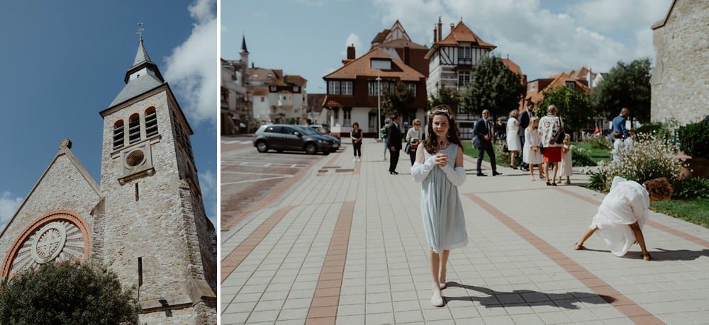 Photographe Mariage Le Touquet - Reportage de mariage dans la maison familiale, puis à l'église du Touquet puis à l'Opale Corner près de l'hippodrome du Touquet - Emmanuelle Auzou photographe de mariage
