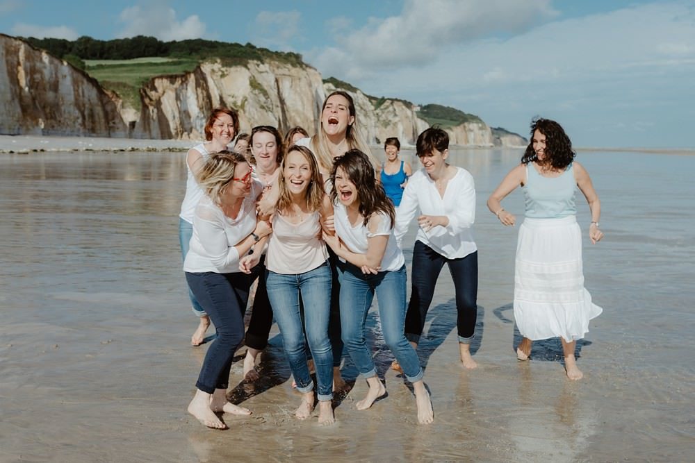 EVJF Normandie Enterrement de vie de jeune fille par Emmanuelle Auzou Photographe - Activité originale pour EVJF ou anniversaire