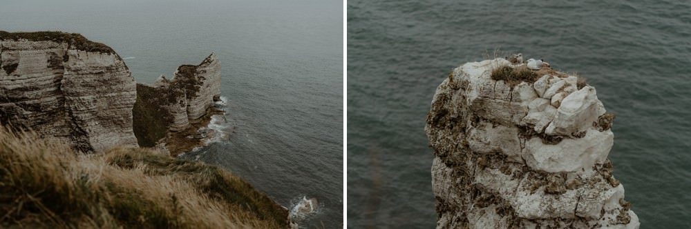 Photographe Elopement Normandie ; séance couple à Etretat 