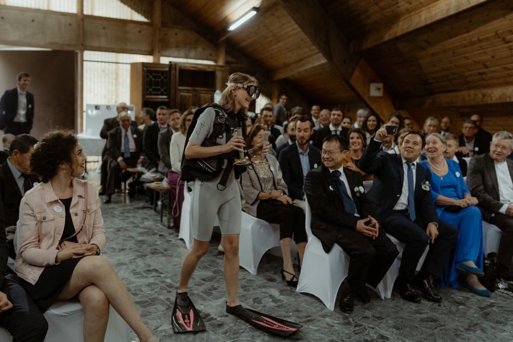 Photographe Mariage Granville - Vidéaste Mariage Granville - Cérémonie laïque au domaine de la Guérie à Coutances dans la Manche