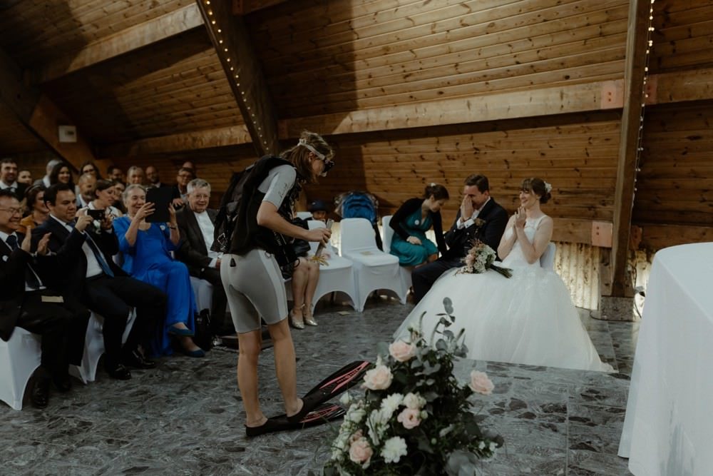 Photographe Mariage Granville - Vidéaste Mariage Granville - Cérémonie laïque au domaine de la Guérie à Coutances dans la Manche