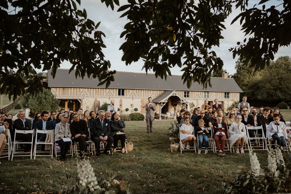 Un mariage laique dans le Calvados - Mariage sous tente nomade et décoration vintage