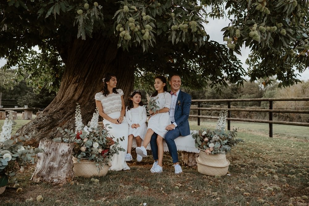 Un mariage laique dans le Calvados - Mariage sous tente nomade et décoration vintage