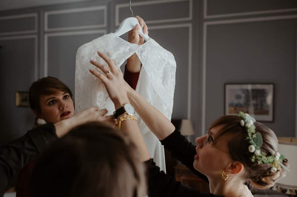 Mariage hygge et folk dans une jolie grange normande aux couleurs de l'automne