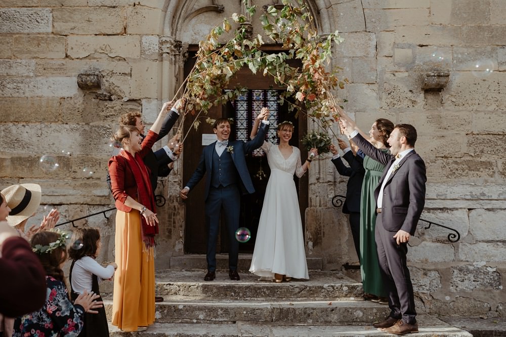 Mariage hygge et folk dans une jolie grange normande aux couleurs de l'automne