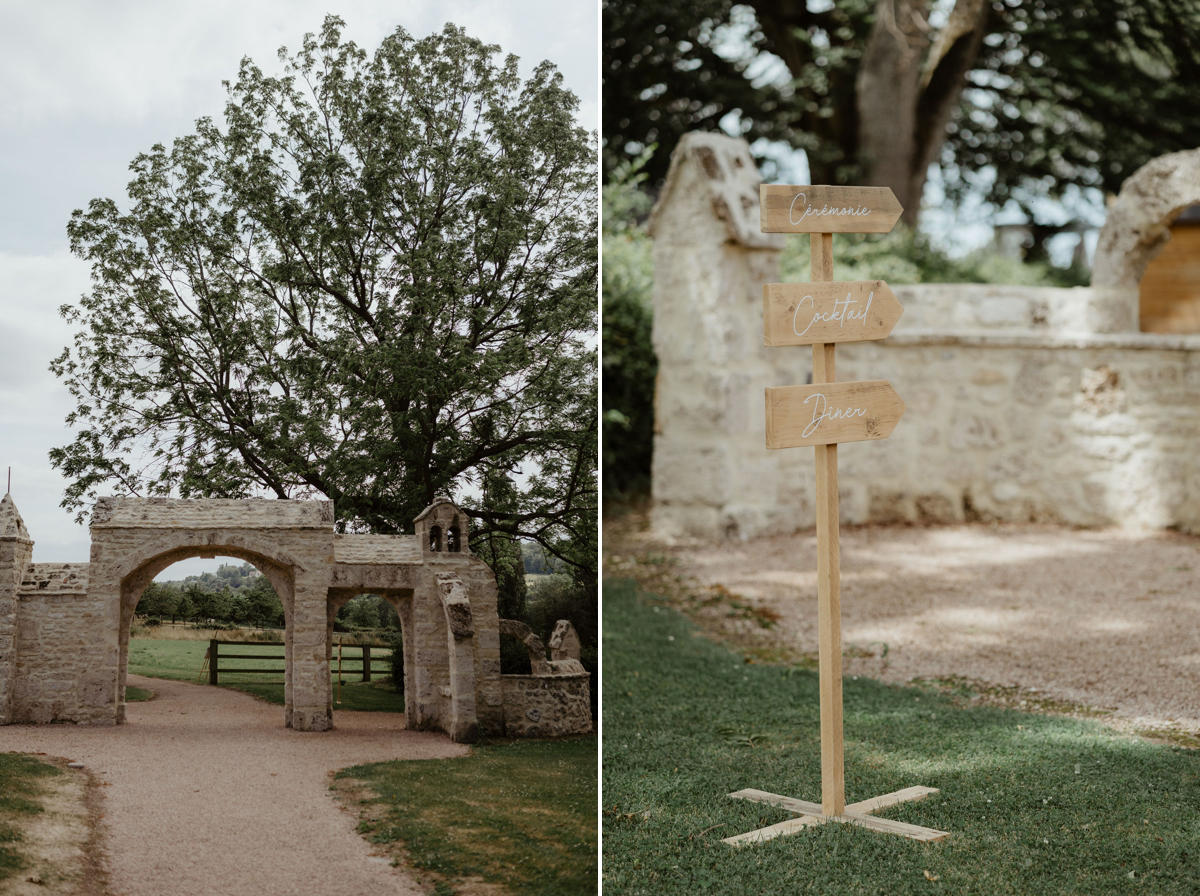 Photographe mariage juif aux Jardins de Coppélia près de Honfleur et Deauville avec cérémonie laïque en extérieur