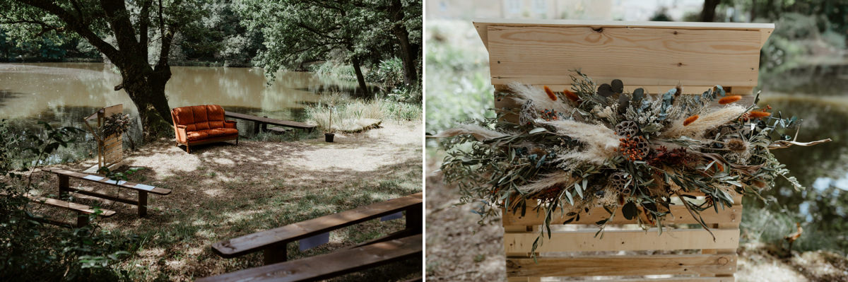 Un mariage laïc au château du Bois Glaume en Bretagne entre Rennes et Saint-Malo