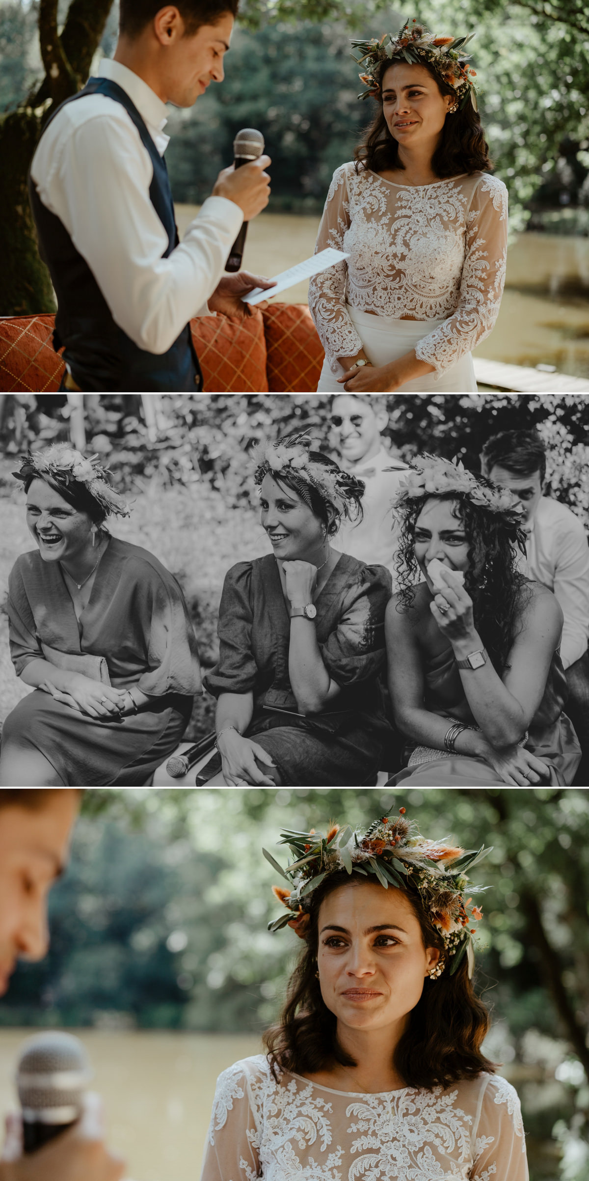 Un mariage laïc au château du Bois Glaume en Bretagne entre Rennes et Saint-Malo