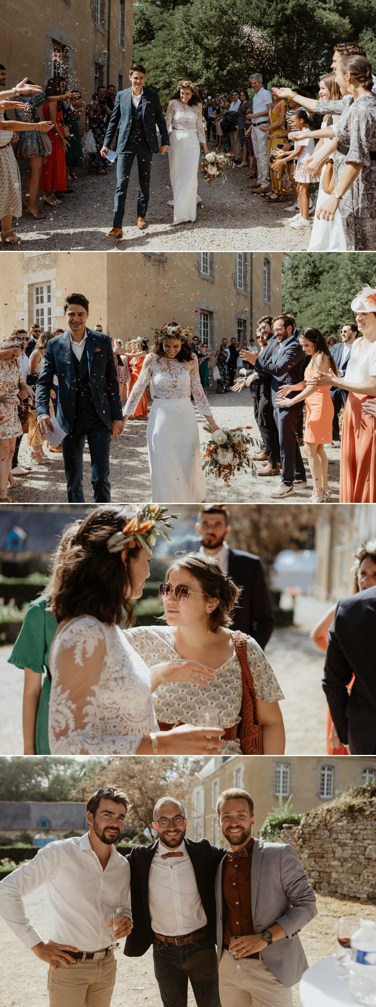 Un mariage laïc au château du Bois Glaume en Bretagne entre Rennes et Saint-Malo