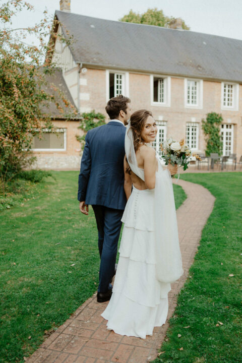 Mariage automnal au Manoir de Corny – Agathe & Guillaume